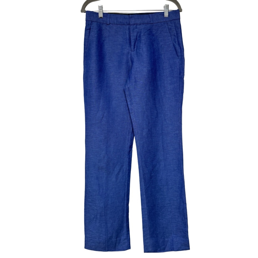 Banana Republic Straight Leg Pants in Royal Blue